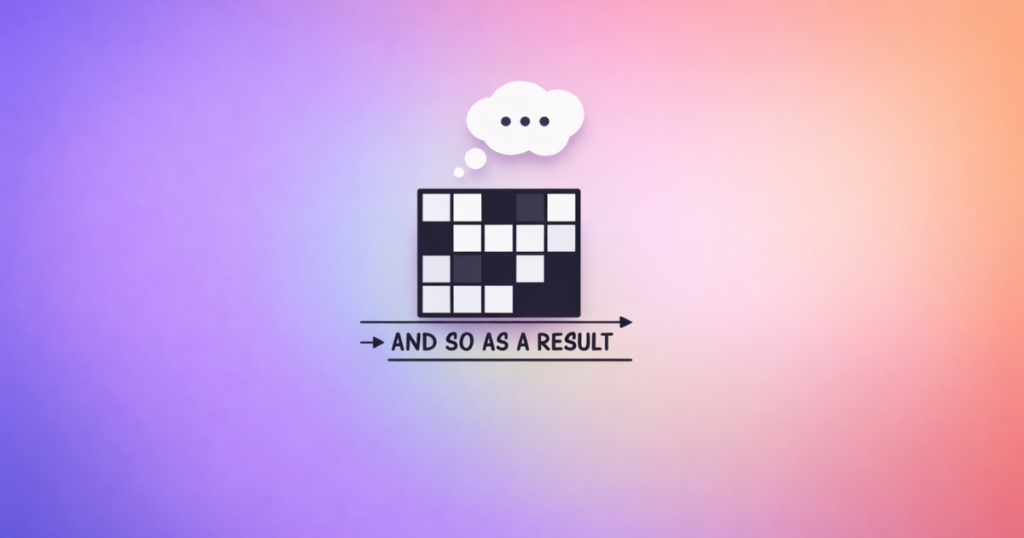 And So As a Result NYT Crossword
